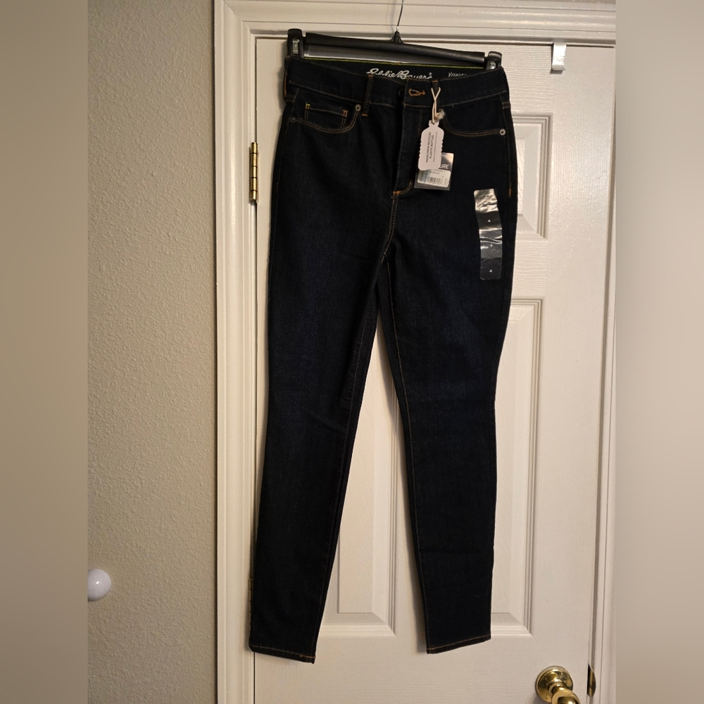 Eddie Bauer Women's Dark Indigo Skinny Jeans